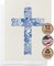 Assorted Religious Christian Cross Blank Note Cards - Stationery Cards with Envelopes - Greeting Cards for Condolence, Bereavement and All Occasions - Made in USA (5.5 x 4.25,Set of 12)